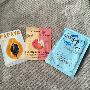 NEW 3 pc Sheet Mask Bundle